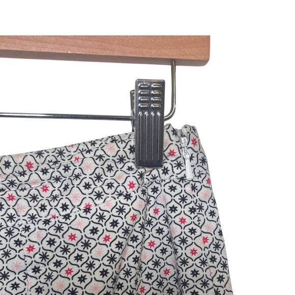 Oscar by Oscar De Le Renta Pleated Hem Skirt 10 Colorful Office Work Outfit - Picture 4 of 7